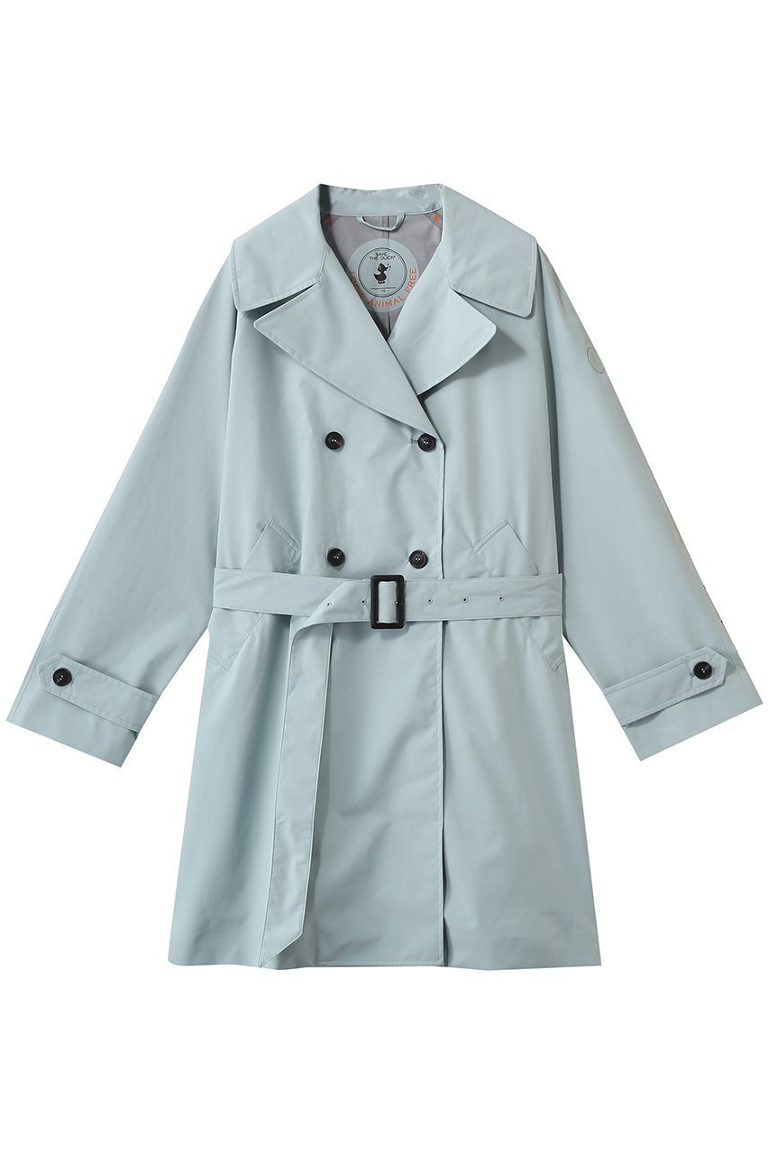 【セーブ ザ ダック/SAVE THE DUCK】のLIVIA D42662W DARK22 リサイクルポリエステルトレンチコート インテリア・キッズ・メンズ・レディースファッション・服の通販 founy(ファニー) ファッション Fashion レディースファッション Fashion for Women アウター Coat / Outerwear Collection コート・ロングコート・ピーコート Long Coats, Peacoats & More トレンチコート / 春秋の定番アウター Trench Coats 2026年 2026 ロング Long, Long-Length エレガント 上品 Elegant 夏 Summer 春 Spring S/S・春夏 SS, Spring/Summer, Warm Season アイランドブルー|ID: prp329100004861715 ipo3291000000036050709