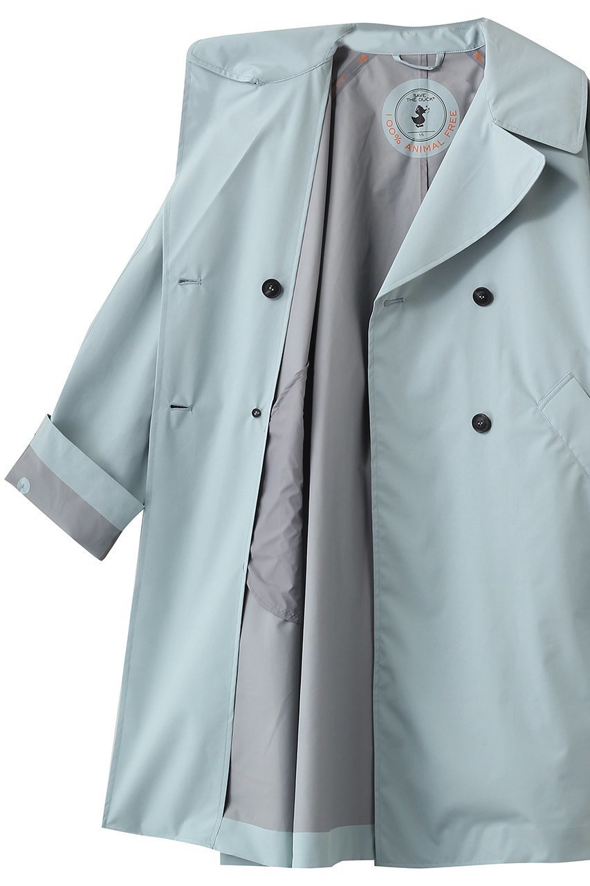 【セーブ ザ ダック/SAVE THE DUCK】のLIVIA D42662W DARK22 リサイクルポリエステルトレンチコート 人気、トレンドファッション・服の通販 founy(ファニー) ファッション Fashion レディースファッション Fashion for Women アウター Coat / Outerwear Collection コート・ロングコート・ピーコート Long Coats, Peacoats & More トレンチコート / 春秋の定番アウター Trench Coats 2026年 2026 ロング Long, Long-Length エレガント 上品 Elegant 夏 Summer 春 Spring S/S・春夏 SS, Spring/Summer, Warm Season other-6|ID: prp329100004861715 ipo3291000000036050714
