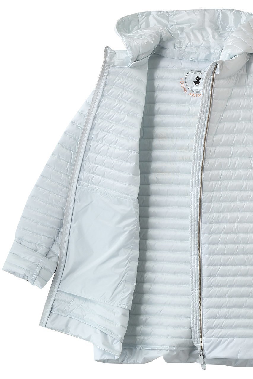 【セーブ ザ ダック/SAVE THE DUCK】のALIMA D41059W IRIS22 キルティングミドルジャケット 人気、トレンドファッション・服の通販 founy(ファニー) 　ファッション　Fashion　レディースファッション　Fashion for Women　アウター　Coat / Outerwear Collection　コート・ロングコート・ピーコート　Long Coats, Peacoats & More　レディースジャケット・軽アウター　Jackets　2026年　2026　ショート　Short, Short Length　夏　Summer　春　Spring　S/S・春夏　SS, Spring/Summer, Warm Season　無地　Plain, Solid Color　軽量　Lightweight, Ultra Light　other-6|ID: prp329100004861718 ipo3291000000036050766