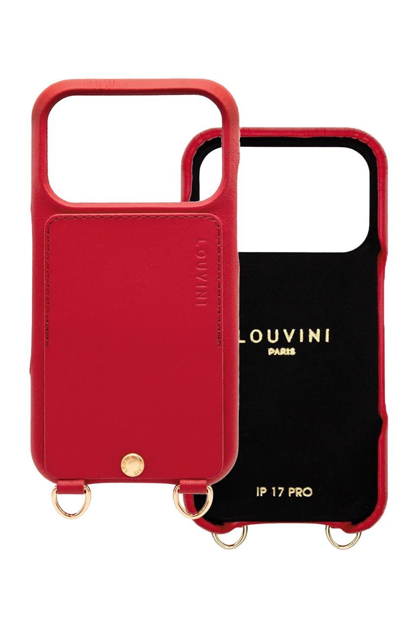 【ルヴィニ パリ/Louvini Paris】のiPhone17 スマホケース LOU インテリア・キッズ・メンズ・レディースファッション・服の通販 founy(ファニー) 　ファッション　Fashion　レディースファッション　Fashion for Women　カメラ　Camera Accessories　スマート　Smart, Elegant　なめらか　Smooth, Silky Texture　ポケット　Pocket, Pocket Detail　スマホケース　Smartphone Case　iPhone アイフォーン　iPhone　新作・新入荷　New Arrivals / New In　RED|ID: prp329100004861763 ipo3291000000036057896