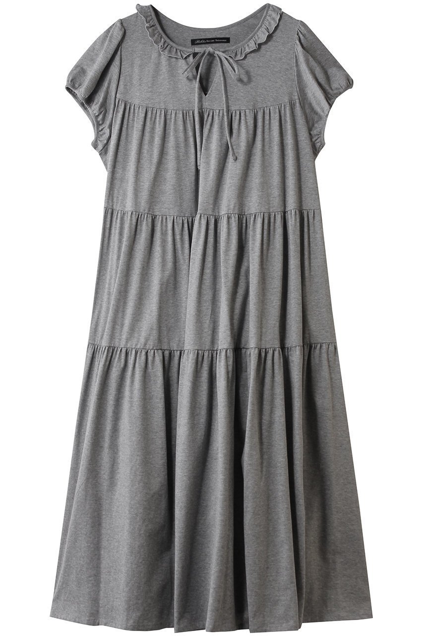 【ビリティス ディセッタン/Bilitis dix-sept ans】のティアードドレス インテリア・キッズ・メンズ・レディースファッション・服の通販 founy(ファニー) ファッション Fashion レディースファッション Fashion for Women ワンピース Dresses フォーマル・パーティードレス・結婚式用ドレス Elegant & Casual Dresses チュニック Tunic Tops & Dresses 2026年 2026 チュニック Tunic, Long Top ドレス Dress, One-Piece フリル Frill, Ruffle リボン Ribbon, Bow ロング Long, Long-Length 夏 Summer 春 Spring S/S・春夏 SS, Spring/Summer, Warm Season グレー|ID: prp329100004861774 ipo3291000000036057976