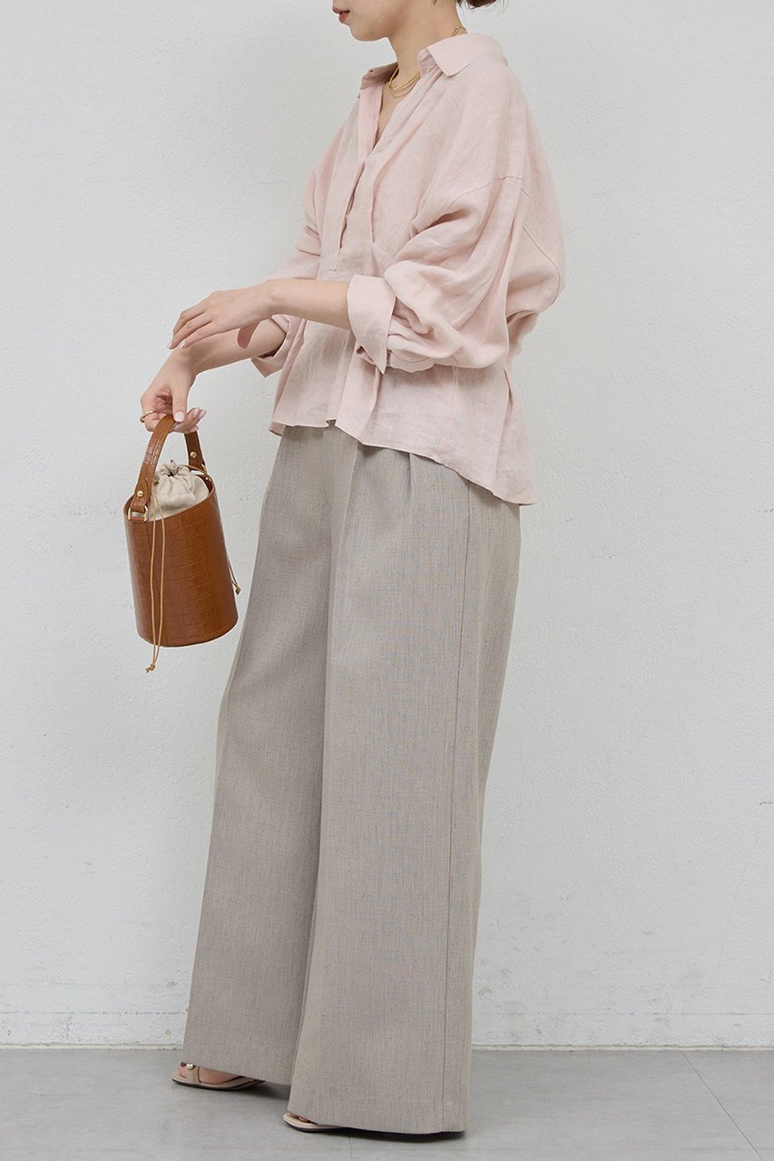 【ガリャルダガランテ/GALLARDAGALANTE】の【WEB限定】ウエストシェイプシャツ 人気、トレンドファッション・服の通販 founy(ファニー) 　ファッション　Fashion　レディースファッション　Fashion for Women　トップス・カットソー　Cut & Sew Tops　シャツ・ブラウス・オフィスカジュアル　Elegant Blouses & Button-Ups　2026年　2026　スキッパー　Skipper, Open Collar　スリーブ　Sleeve, Long Sleeve / Short Sleeve　デニム　Denim, Jeans Material　ロング　Long, Long-Length　ワイド　Wide, Wide Fit　夏　Summer　春　Spring　S/S・春夏　SS, Spring/Summer, Warm Season　other-3|ID: prp329100004861784 ipo3291000000036058086