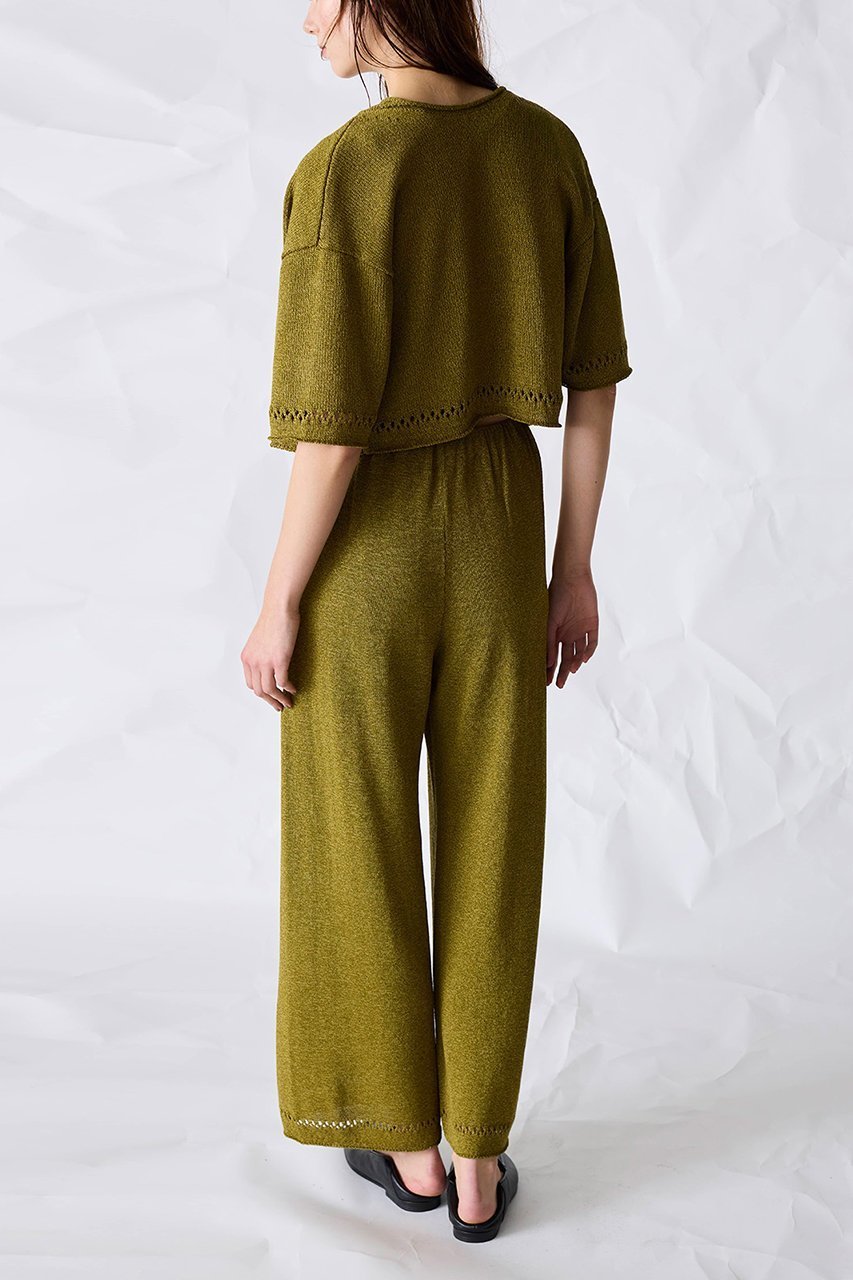 【マリリンムーン/MARILYN MOON】の【WALANCE】ペーパーニットパンツ 人気、トレンドファッション・服の通販 founy(ファニー) 　ファッション　Fashion　レディースファッション　Fashion for Women　パンツ　Pants & Trousers　2026年　2026　カーディガン　Cardigan, Knitwear　シンプル　Simple, Minimal　セットアップ　Set-Up, Coordinated Outfit　リラックス　Relax, Relaxed Fit　ロング　Long, Long-Length　人気　Popular, Best Seller　夏　Summer　春　Spring　S/S・春夏　SS, Spring/Summer, Warm Season　other-3|ID: prp329100004861785 ipo3291000000036058105