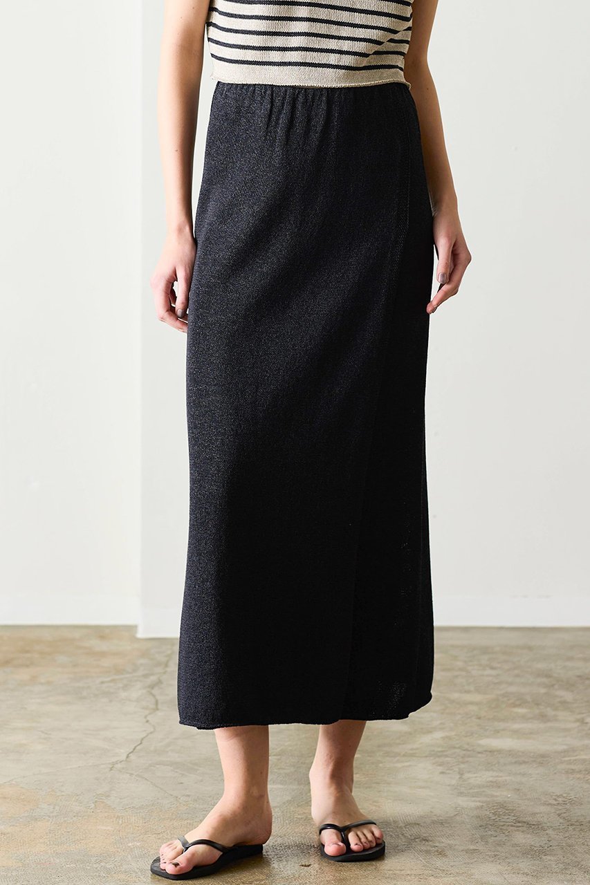 【マリリンムーン/MARILYN MOON】の【WALANCE】ペーパーニットラップスカート 人気、トレンドファッション・服の通販 founy(ファニー) 　ファッション　Fashion　レディースファッション　Fashion for Women　スカート　Skirts　ロングスカート　Long Skirts / Maxi & Midi Skirts　2026年　2026　サマー　Summer, Summer Style　リゾート　Resort, Vacation Style　ロング　Long, Long-Length　夏　Summer　春　Spring　S/S・春夏　SS, Spring/Summer, Warm Season　 other-1|ID: prp329100004861788 ipo3291000000036058116