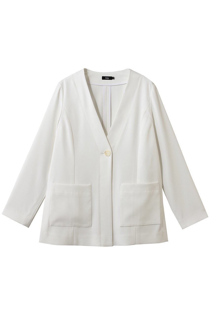 【エムフィル/M Fil】のトリアセ ボディシェル ノーカラージャケット 人気、トレンドファッション・服の通販 founy(ファニー) ファッション Fashion レディースファッション Fashion for Women アウター Coat / Outerwear Collection レディースジャケット・軽アウター Jackets ノーカラージャケット / シンプル上品コーデ Collarless Jackets 2026年 2026 カーディガン Cardigan, Knitwear シンプル Simple, Minimal ジャケット Jacket, Outerwear ストレッチ Stretch, Stretchy Fabric スリット Slit, Slit Detail ドレープ Drape, Draping Fabric ワイド Wide, Wide Fit 夏 Summer 春 Spring S/S・春夏 SS, Spring/Summer, Warm Season other-1|ID: prp329100004861946 ipo3291000000036074173