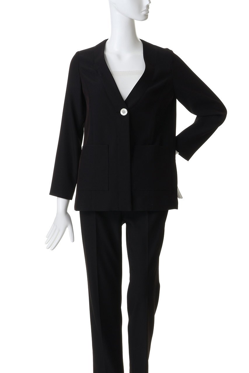 【エムフィル/M Fil】のトリアセ ボディシェル ノーカラージャケット 人気、トレンドファッション・服の通販 founy(ファニー) ファッション Fashion レディースファッション Fashion for Women アウター Coat / Outerwear Collection レディースジャケット・軽アウター Jackets ノーカラージャケット / シンプル上品コーデ Collarless Jackets 2026年 2026 カーディガン Cardigan, Knitwear シンプル Simple, Minimal ジャケット Jacket, Outerwear ストレッチ Stretch, Stretchy Fabric スリット Slit, Slit Detail ドレープ Drape, Draping Fabric ワイド Wide, Wide Fit 夏 Summer 春 Spring S/S・春夏 SS, Spring/Summer, Warm Season other-2|ID: prp329100004861946 ipo3291000000036074177