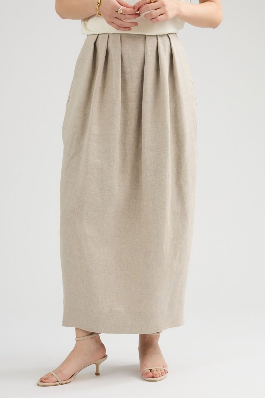 【カオス/Chaos】のモリア-ティスカート インテリア・キッズ・メンズ・レディースファッション・服の通販 founy(ファニー) 　ファッション　Fashion　レディースファッション　Fashion for Women　スカート　Skirts　ロングスカート　Long Skirts / Maxi & Midi Skirts　2026年　2026　シンプル　Simple, Minimal　リネン　Linen, Linen Fabric　ロング　Long, Long-Length　エレガント 上品　Elegant　夏　Summer　春　Spring　S/S・春夏　SS, Spring/Summer, Warm Season　キナリ|ID: prp329100004861965 ipo3291000000036074365