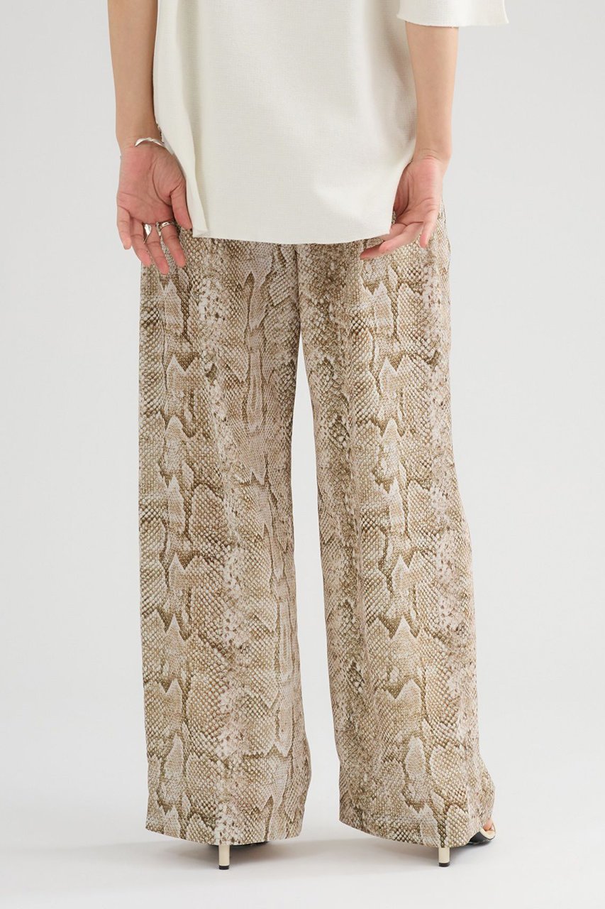 【カオス/Chaos】のエッセンシャリーパンツ 人気、トレンドファッション・服の通販 founy(ファニー) 　ファッション　Fashion　レディースファッション　Fashion for Women　パンツ　Pants & Trousers　イタリア　Italy　春　Spring　洗える　Machine Washable　パイソン　Python, Snakeskin Pattern　プリント　Print, Printed Pattern　モダン　Modern, Contemporary　リアル　Real, Realistic　リラックス　Relax, Relaxed Fit　S/S・春夏　SS, Spring/Summer, Warm Season　夏　Summer　2026年　2026　other-4|ID: prp329100004861967 ipo3291000000036074381