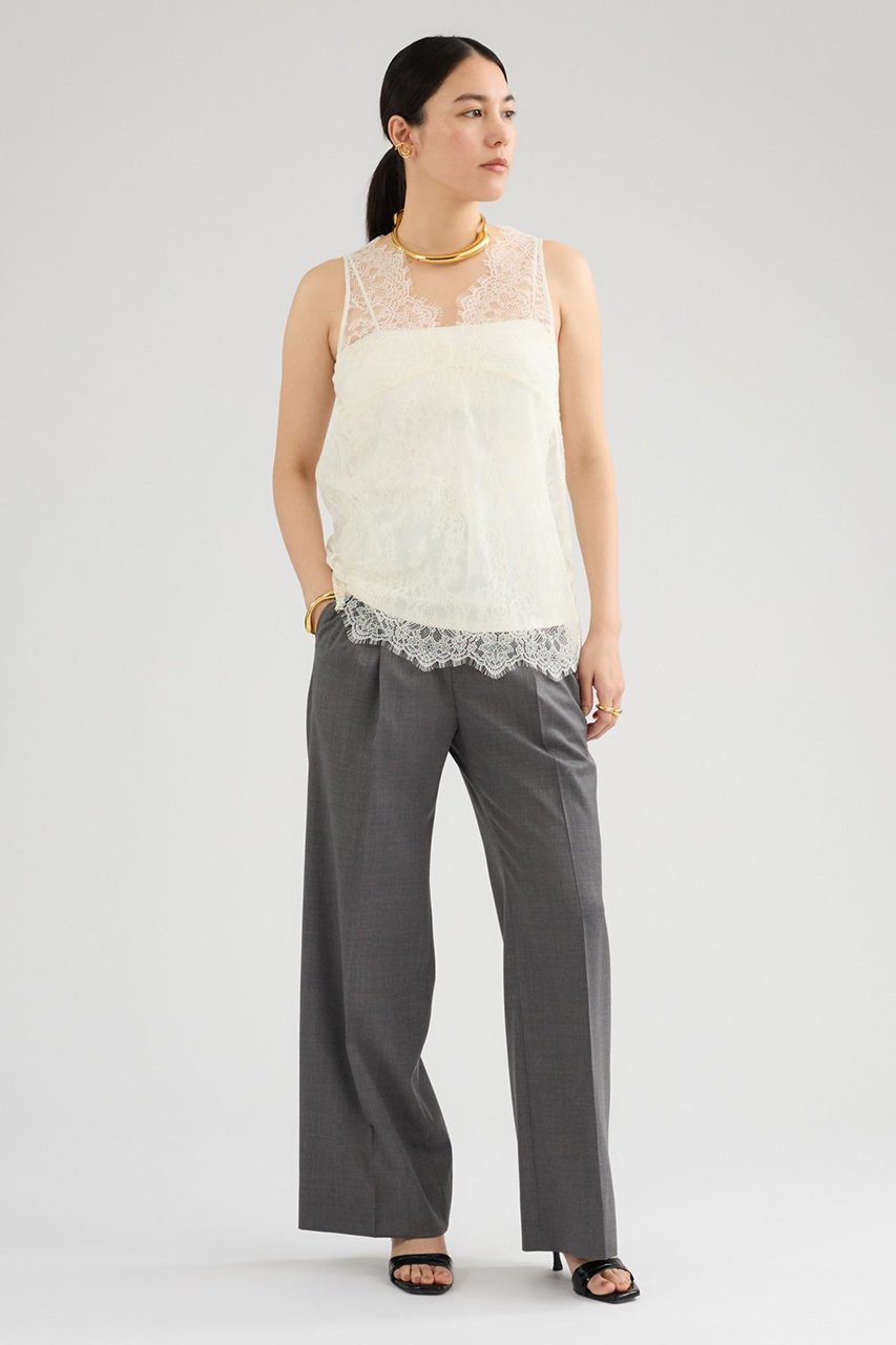 【カオス/Chaos】のマチュータンク 人気、トレンドファッション・服の通販 founy(ファニー) 　ファッション　Fashion　レディースファッション　Fashion for Women　トップス・カットソー　Cut & Sew Tops　キャミソール&ノースリーブ　Camisoles & Sleeveless Tops　シャツ・ブラウス・オフィスカジュアル　Elegant Blouses & Button-Ups　2026年　2026　インナー　Innerwear　スカラップ　Scallop, Scalloped Edge　タンク　Tank Top, Sleeveless Top　ノースリーブ　Sleeveless, No-Sleeve　モチーフ　Motif, Design Theme　レース　Lace, Lace Fabric　夏　Summer　春　Spring　S/S・春夏　SS, Spring/Summer, Warm Season　other-2|ID: prp329100004861969 ipo3291000000036074400