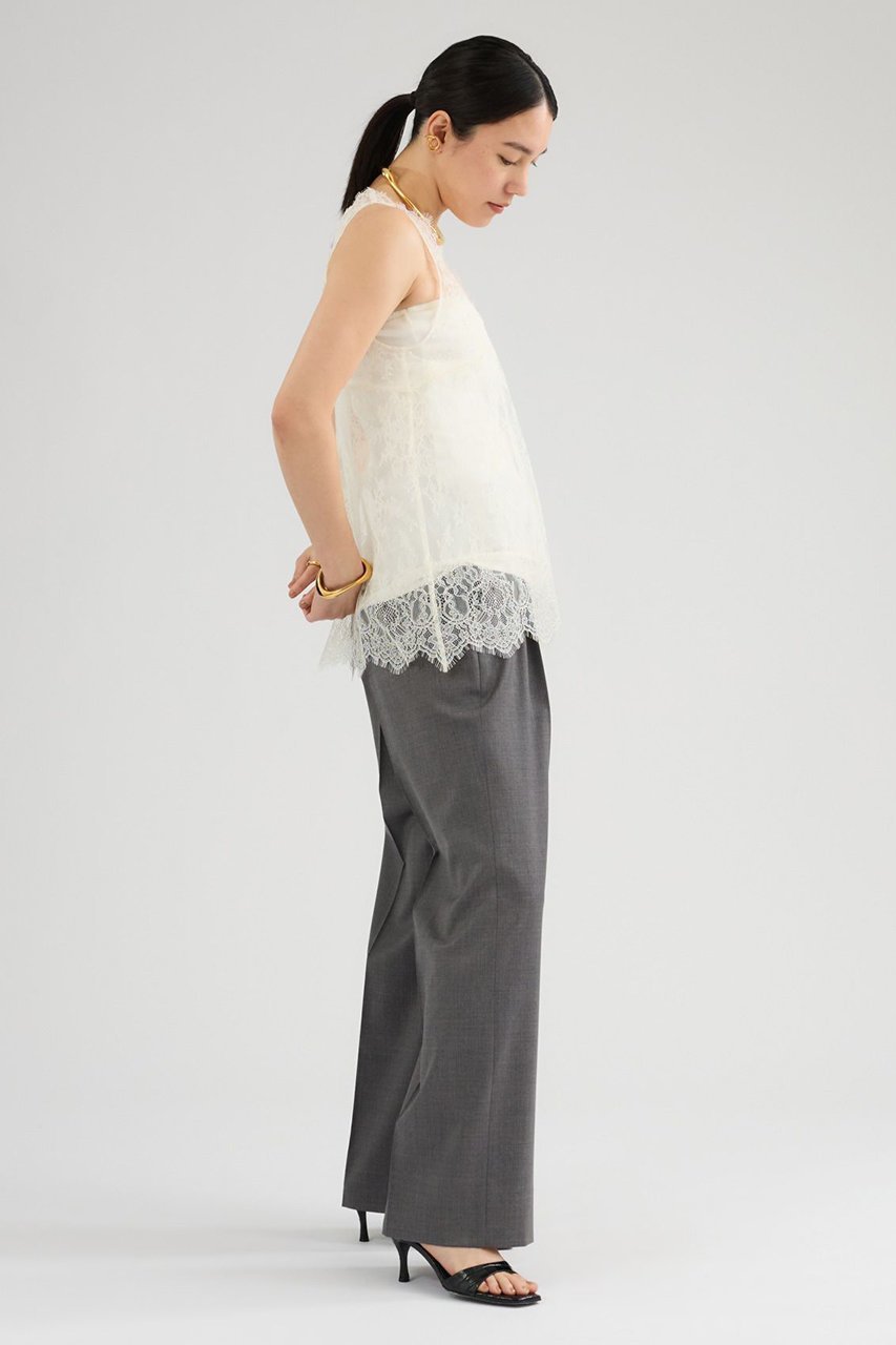 【カオス/Chaos】のマチュータンク 人気、トレンドファッション・服の通販 founy(ファニー) 　ファッション　Fashion　レディースファッション　Fashion for Women　トップス・カットソー　Cut & Sew Tops　キャミソール&ノースリーブ　Camisoles & Sleeveless Tops　シャツ・ブラウス・オフィスカジュアル　Elegant Blouses & Button-Ups　2026年　2026　インナー　Innerwear　スカラップ　Scallop, Scalloped Edge　タンク　Tank Top, Sleeveless Top　ノースリーブ　Sleeveless, No-Sleeve　モチーフ　Motif, Design Theme　レース　Lace, Lace Fabric　夏　Summer　春　Spring　S/S・春夏　SS, Spring/Summer, Warm Season　other-3|ID: prp329100004861969 ipo3291000000036074401