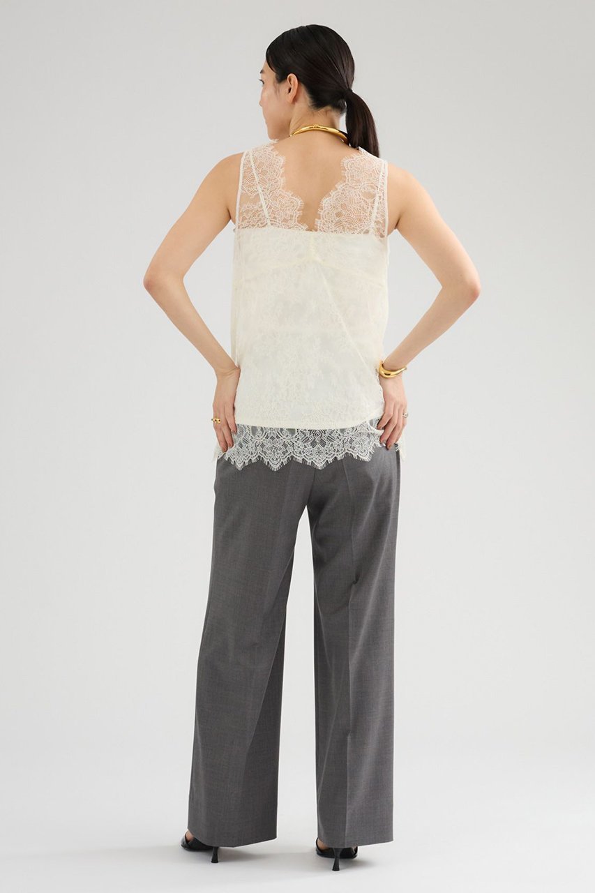 【カオス/Chaos】のマチュータンク 人気、トレンドファッション・服の通販 founy(ファニー) 　ファッション　Fashion　レディースファッション　Fashion for Women　トップス・カットソー　Cut & Sew Tops　キャミソール&ノースリーブ　Camisoles & Sleeveless Tops　シャツ・ブラウス・オフィスカジュアル　Elegant Blouses & Button-Ups　2026年　2026　インナー　Innerwear　スカラップ　Scallop, Scalloped Edge　タンク　Tank Top, Sleeveless Top　ノースリーブ　Sleeveless, No-Sleeve　モチーフ　Motif, Design Theme　レース　Lace, Lace Fabric　夏　Summer　春　Spring　S/S・春夏　SS, Spring/Summer, Warm Season　other-4|ID: prp329100004861969 ipo3291000000036074403