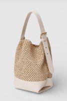 【アルアバイル/allureville】のラフィアコンビバケツバッグ 人気、トレンドファッション・服の通販 founy(ファニー) ファッション Fashion レディースファッション Fashion for Women バッグ Bags 2026年 2026 おすすめ Recommended / Our Picks コンパクト Compact, Small Size コンビ Combo, Combination Style ラップ Wrap, Wrap Design リゾート Resort, Vacation Style 切替 Switching, Contrast Panel 夏 Summer 春 Spring S/S・春夏 SS, Spring/Summer, Warm Season |ID:prp329100004861971