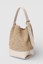 【アルアバイル/allureville】のラフィアコンビバケツバッグ 人気、トレンドファッション・服の通販 founy(ファニー) ファッション Fashion レディースファッション Fashion for Women バッグ Bags 2026年 2026 おすすめ Recommended / Our Picks コンパクト Compact, Small Size コンビ Combo, Combination Style ラップ Wrap, Wrap Design リゾート Resort, Vacation Style 切替 Switching, Contrast Panel 夏 Summer 春 Spring S/S・春夏 SS, Spring/Summer, Warm Season thumbnail オフホワイト|ID: prp329100004861971 ipo3291000000036074409