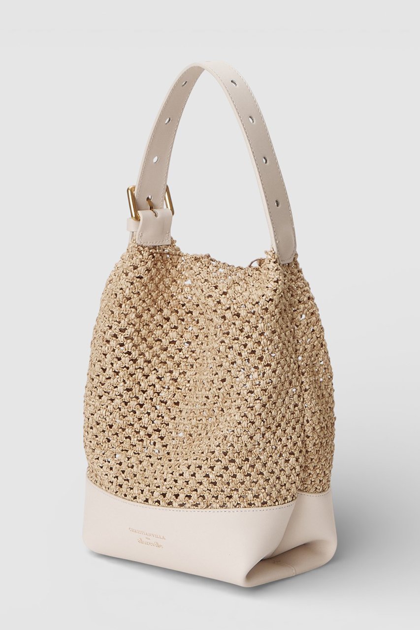 【アルアバイル/allureville】のラフィアコンビバケツバッグ 人気、トレンドファッション・服の通販 founy(ファニー) ファッション Fashion レディースファッション Fashion for Women バッグ Bags 2026年 2026 おすすめ Recommended / Our Picks コンパクト Compact, Small Size コンビ Combo, Combination Style ラップ Wrap, Wrap Design リゾート Resort, Vacation Style 切替 Switching, Contrast Panel 夏 Summer 春 Spring S/S・春夏 SS, Spring/Summer, Warm Season other-2|ID: prp329100004861971 ipo3291000000036074410