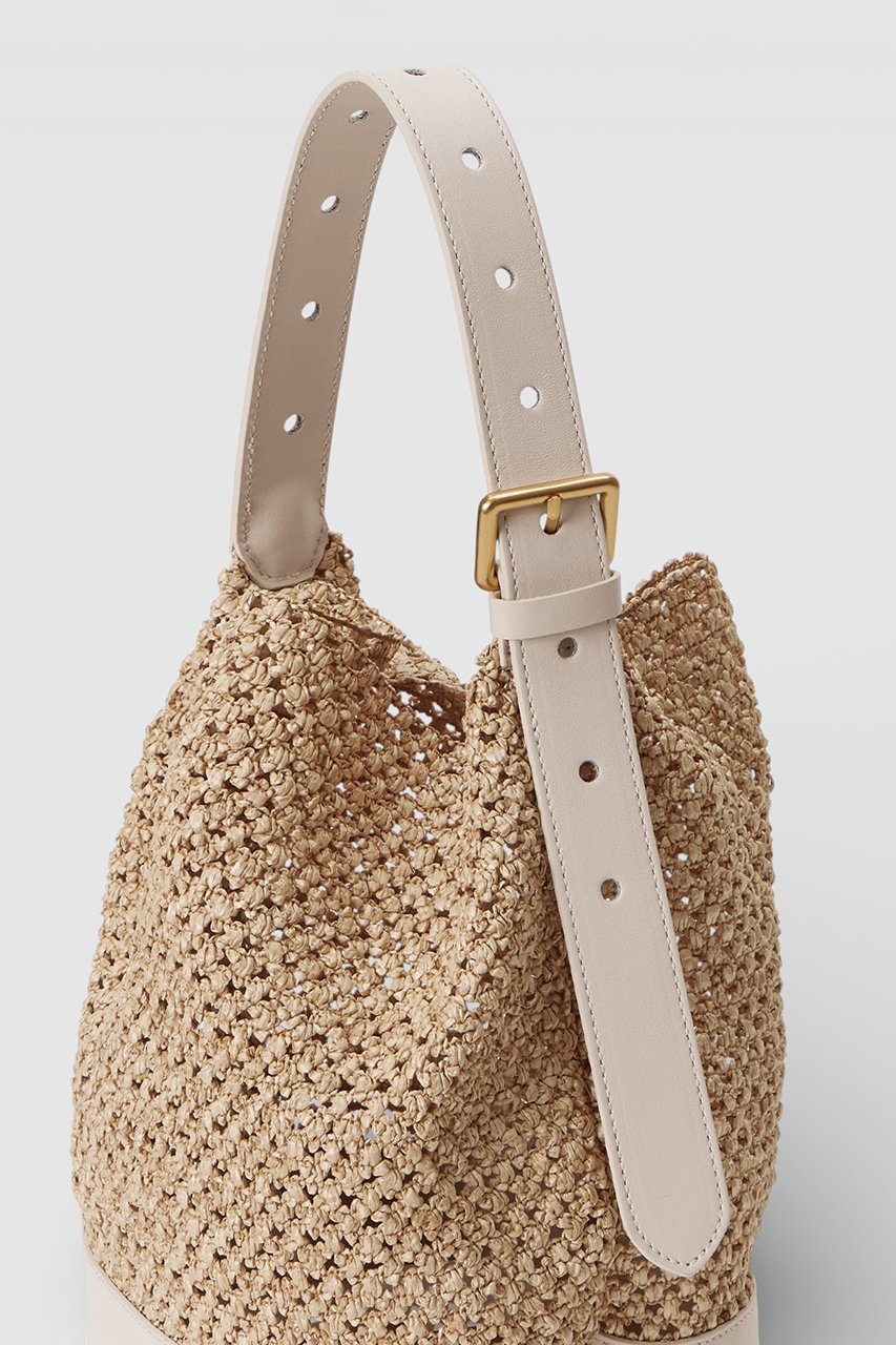 【アルアバイル/allureville】のラフィアコンビバケツバッグ 人気、トレンドファッション・服の通販 founy(ファニー) ファッション Fashion レディースファッション Fashion for Women バッグ Bags 2026年 2026 おすすめ Recommended / Our Picks コンパクト Compact, Small Size コンビ Combo, Combination Style ラップ Wrap, Wrap Design リゾート Resort, Vacation Style 切替 Switching, Contrast Panel 夏 Summer 春 Spring S/S・春夏 SS, Spring/Summer, Warm Season other-3|ID: prp329100004861971 ipo3291000000036074412