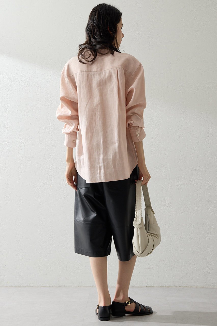 【ウィムガゼット/Whim Gazette】のリネンシャツ 人気、トレンドファッション・服の通販 founy(ファニー) 　ファッション　Fashion　レディースファッション　Fashion for Women　トップス・カットソー　Cut & Sew Tops　シャツ・ブラウス・オフィスカジュアル　Elegant Blouses & Button-Ups　春　Spring　シンプル　Simple, Minimal　スリーブ　Sleeve, Long Sleeve / Short Sleeve　フランス　France, French　ベビー　Baby, Babywear　ポケット　Pocket, Pocket Detail　リネン　Linen, Linen Fabric　リラックス　Relax, Relaxed Fit　レギュラー　Regular, Standard Fit　ロング　Long, Long-Length　S/S・春夏　SS, Spring/Summer, Warm Season　夏　Summer　エレガント 上品　Elegant　2026年　2026　other-4|ID: prp329100004861980 ipo3291000000036074479