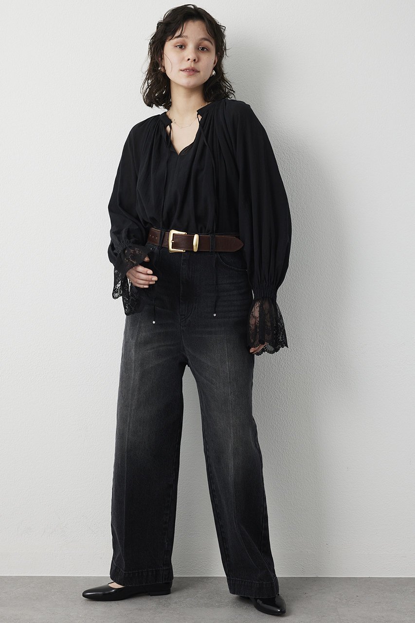 【ウィムガゼット/Whim Gazette】のコットンレースブラウス 人気、トレンドファッション・服の通販 founy(ファニー) ファッション Fashion レディースファッション Fashion for Women トップス・カットソー Cut & Sew Tops シャツ・ブラウス・オフィスカジュアル Elegant Blouses & Button-Ups 2026年 2026 エレガント 上品 Elegant ギャザー Gathered, Ruffled クラシカル Classical, Vintage-Inspired スリーブ Sleeve, Long Sleeve / Short Sleeve レース Lace, Lace Fabric ロング Long, Long-Length 夏 Summer 春 Spring S/S・春夏 SS, Spring/Summer, Warm Season other-6|ID: prp329100004861981 ipo3291000000036074490