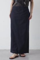 【ウィムガゼット/Whim Gazette】のIラインスリットスカート 人気、トレンドファッション・服の通販 founy(ファニー) ファッション Fashion レディースファッション Fashion for Women スカート Skirts ロングスカート Long Skirts / Maxi & Midi Skirts 2026年 2026 クラシカル Classical, Vintage-Inspired ストレッチ Stretch, Stretchy Fabric スリット Slit, Slit Detail ドレス Dress, One-Piece メランジ Melange, Mixed Yarn ランダム Random, Irregular ロング Long, Long-Length 夏 Summer 春 Spring S/S・春夏 SS, Spring/Summer, Warm Season thumbnail ネイビー|ID: prp329100004861983 ipo3291000000036074497