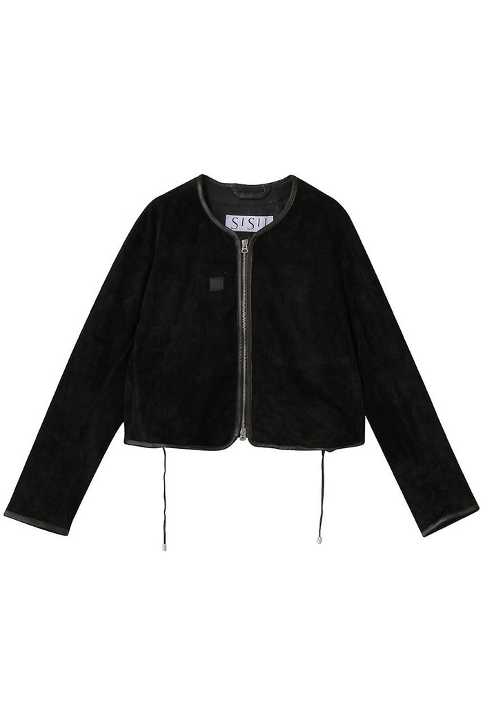 【シシ/sisii】のノーカラースエード ジップアップジャケット インテリア・キッズ・メンズ・レディースファッション・服の通販 founy(ファニー) https://founy.com/ ファッション Fashion レディースファッション Fashion for Women アウター Coat / Outerwear Collection レディースジャケット・軽アウター Jackets インナー Innerwear カーディガン Cardigan, Knitwear ショート Short, Short Length ジャケット Jacket, Outerwear バランス Balance, Style Balance ワイド Wide, Wide Fit |ID: prp329100004861985 ipo3291000000036370923