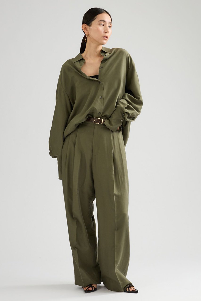 【カオス/Chaos】のブランリーシャツ 人気、トレンドファッション・服の通販 founy(ファニー) ファッション Fashion レディースファッション Fashion for Women トップス・カットソー Cut & Sew Tops シャツ・ブラウス・オフィスカジュアル Elegant Blouses & Button-Ups 春 Spring シルク Silk, 100% Silk シンプル Simple, Minimal スリーブ Sleeve, Long Sleeve / Short Sleeve なめらか Smooth, Silky Texture パターン Pattern, Design Print ベーシック Basic, Essential ロング Long, Long-Length S/S・春夏 SS, Spring/Summer, Warm Season 夏 Summer エレガント 上品 Elegant 2026年 2026 other-5|ID: prp329100004861994 ipo3291000000036074582