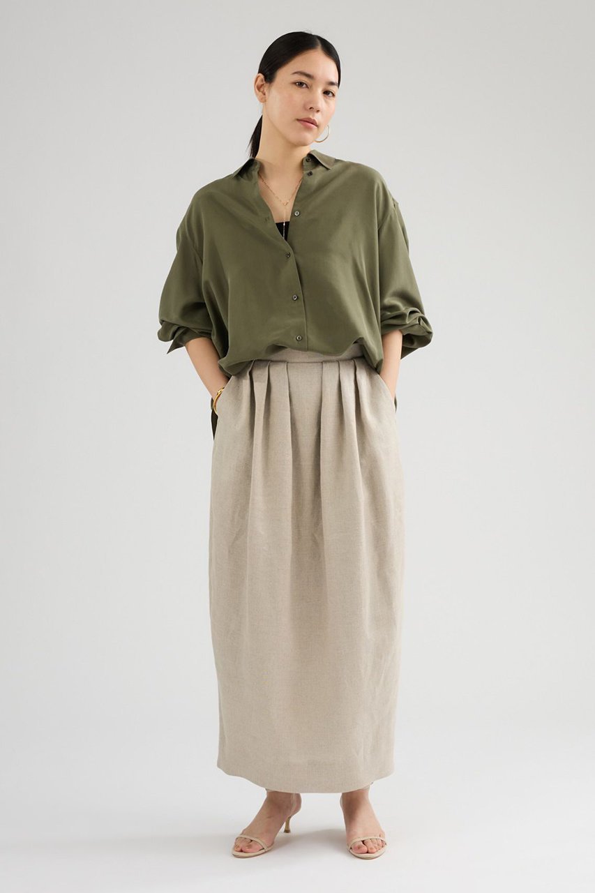 【カオス/Chaos】のブランリーシャツ 人気、トレンドファッション・服の通販 founy(ファニー) ファッション Fashion レディースファッション Fashion for Women トップス・カットソー Cut & Sew Tops シャツ・ブラウス・オフィスカジュアル Elegant Blouses & Button-Ups 春 Spring シルク Silk, 100% Silk シンプル Simple, Minimal スリーブ Sleeve, Long Sleeve / Short Sleeve なめらか Smooth, Silky Texture パターン Pattern, Design Print ベーシック Basic, Essential ロング Long, Long-Length S/S・春夏 SS, Spring/Summer, Warm Season 夏 Summer エレガント 上品 Elegant 2026年 2026 other-8|ID: prp329100004861994 ipo3291000000036074585