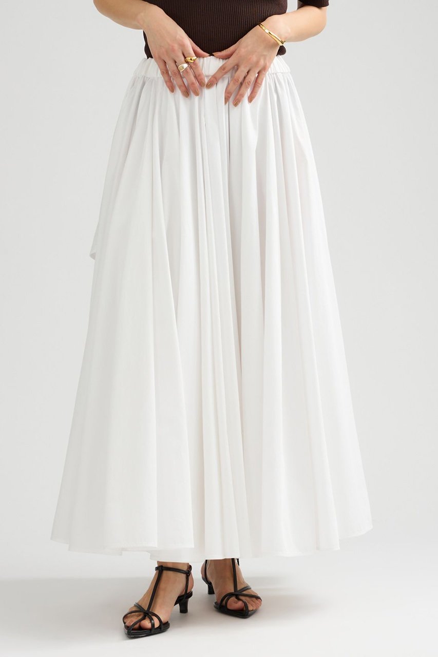 【カオス/Chaos】のパレルモスカート インテリア・キッズ・メンズ・レディースファッション・服の通販 founy(ファニー) 　ファッション　Fashion　レディースファッション　Fashion for Women　スカート　Skirts　ロングスカート　Long Skirts / Maxi & Midi Skirts　春　Spring　サテン　Satin, Glossy Fabric　シルク　Silk, 100% Silk　ドレープ　Drape, Draping Fabric　なめらか　Smooth, Silky Texture　バランス　Balance, Style Balance　ロング　Long, Long-Length　S/S・春夏　SS, Spring/Summer, Warm Season　夏　Summer　エレガント 上品　Elegant　2026年　2026　ホワイト|ID: prp329100004861999 ipo3291000000036074600
