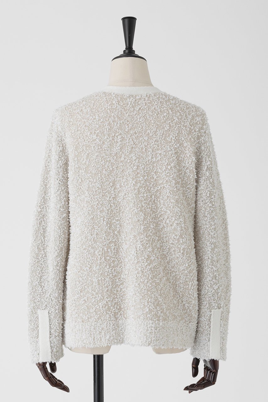 【オーヴィル/EAUVIRE】のペーパーモールツイードカーディガン 人気、トレンドファッション・服の通販 founy(ファニー) 　ファッション　Fashion　レディースファッション　Fashion for Women　トップス・カットソー　Cut & Sew Tops　ニット　Knit Tops & Sweaters　カーディガン・羽織り　Layered Style Cardigans　おすすめ　Recommended / Our Picks　エレガント 上品　Elegant　カーディガン　Cardigan, Knitwear　コイン　Coin, Coin Design　ジャケット　Jacket, Outerwear　ボトム　Bottoms, Lower Wear　リラックス　Relax, Relaxed Fit　新作・新入荷　New Arrivals / New In　日本製　Made In Japan　other-3|ID: prp329100004862003 ipo3291000000036074697