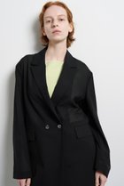 【ランバン オン ブルー/LANVIN en Bleu】のシアーウールテーラードジャケット 人気、トレンドファッション・服の通販 founy(ファニー) ファッション Fashion レディースファッション Fashion for Women アウター Coat / Outerwear Collection レディースジャケット・軽アウター Jackets テーラードジャケット / 通勤・きれいめスタイル Tailored Jackets & Blazers 2026年 2026 シアー Sheer, See-Through ジャケット Jacket, Outerwear フォルム Silhouette, Form 夏 Summer 春 Spring S/S・春夏 SS, Spring/Summer, Warm Season thumbnail ブラック|ID: prp329100004862430 ipo3291000000036103342