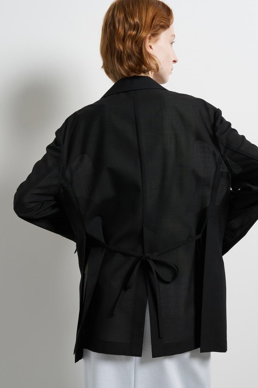 【ランバン オン ブルー/LANVIN en Bleu】のシアーウールテーラードジャケット 人気、トレンドファッション・服の通販 founy(ファニー) ファッション Fashion レディースファッション Fashion for Women アウター Coat / Outerwear Collection レディースジャケット・軽アウター Jackets テーラードジャケット / 通勤・きれいめスタイル Tailored Jackets & Blazers 2026年 2026 シアー Sheer, See-Through ジャケット Jacket, Outerwear フォルム Silhouette, Form 夏 Summer 春 Spring S/S・春夏 SS, Spring/Summer, Warm Season other-3|ID: prp329100004862430 ipo3291000000036103344