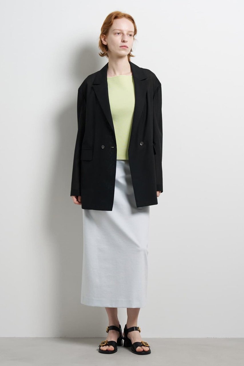 【ランバン オン ブルー/LANVIN en Bleu】のシアーウールテーラードジャケット 人気、トレンドファッション・服の通販 founy(ファニー) ファッション Fashion レディースファッション Fashion for Women アウター Coat / Outerwear Collection レディースジャケット・軽アウター Jackets テーラードジャケット / 通勤・きれいめスタイル Tailored Jackets & Blazers 2026年 2026 シアー Sheer, See-Through ジャケット Jacket, Outerwear フォルム Silhouette, Form 夏 Summer 春 Spring S/S・春夏 SS, Spring/Summer, Warm Season other-8|ID: prp329100004862430 ipo3291000000036103349