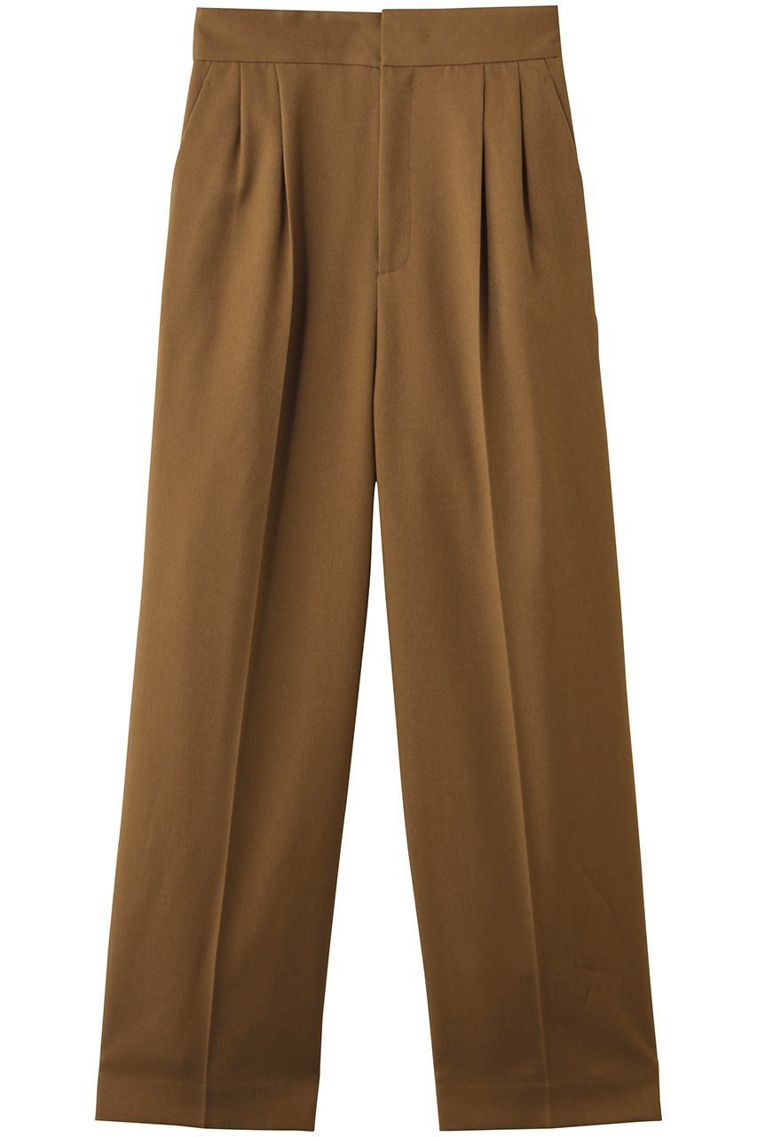 【アンクレイヴ/uncrave】のプルーフウールライクツイル ワイドパンツ インテリア・キッズ・メンズ・レディースファッション・服の通販 founy(ファニー) 　ファッション　Fashion　レディースファッション　Fashion for Women　パンツ　Pants & Trousers　春　Spring　吸水　Absorbent, Quick-Dry　シャンブレー　Chambray, Denim-Like Fabric　ジャケット　Jacket, Outerwear　ストレート　Straight, Straight Cut　セットアップ　Set-Up, Coordinated Outfit　センター　Center, Center Line　ツイル　Twist, Twisted Detail　ループ　Loop, Loop Knit　ワイド　Wide, Wide Fit　S/S・春夏　SS, Spring/Summer, Warm Season　おすすめ　Recommended / Our Picks　夏　Summer　2026年　2026　キャメル|ID: prp329100004862436 ipo3291000000036103513