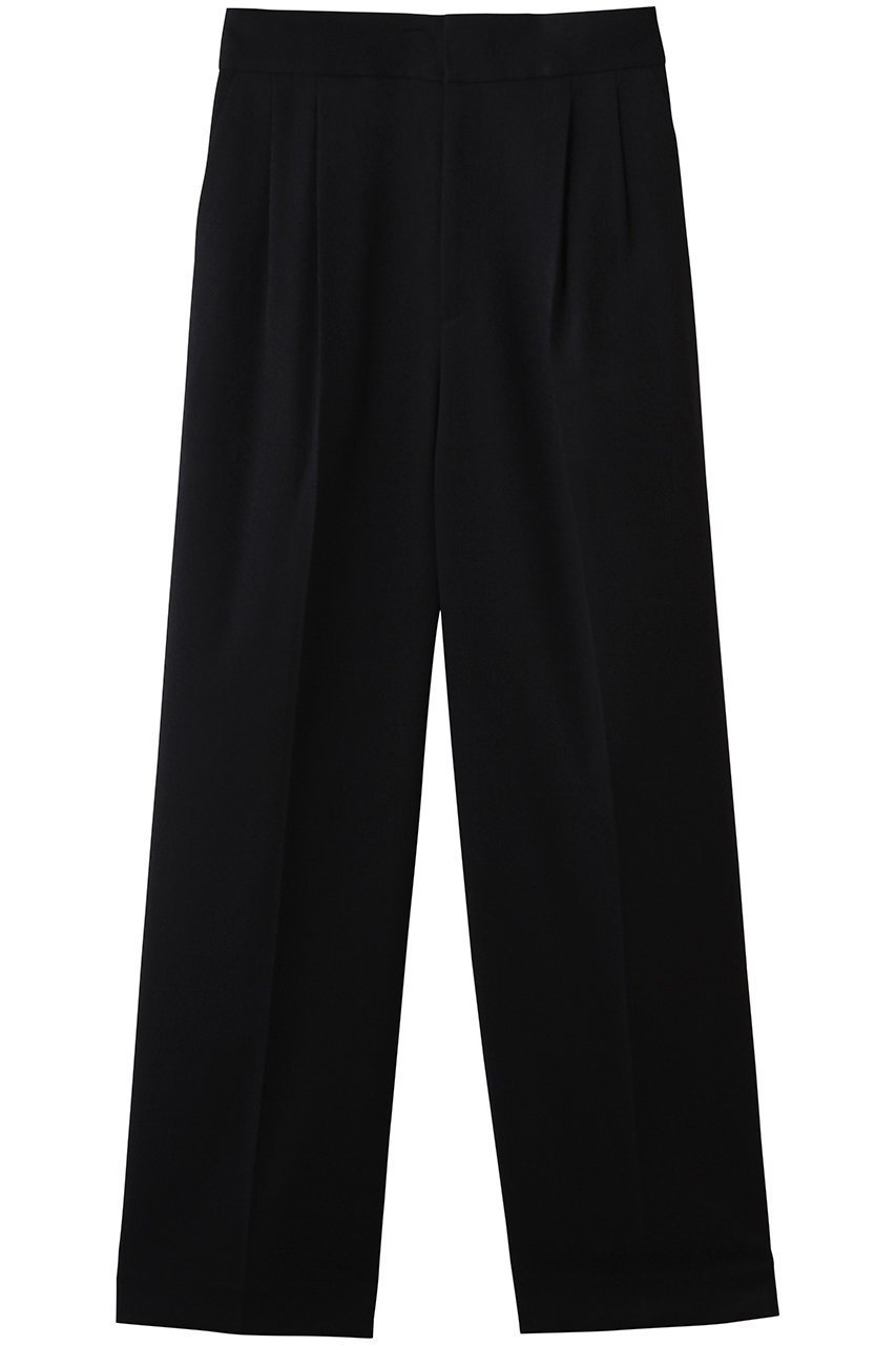 【アンクレイヴ/uncrave】のプルーフウールライクツイル ワイドパンツ インテリア・キッズ・メンズ・レディースファッション・服の通販 founy(ファニー) 　ファッション　Fashion　レディースファッション　Fashion for Women　パンツ　Pants & Trousers　春　Spring　吸水　Absorbent, Quick-Dry　シャンブレー　Chambray, Denim-Like Fabric　ジャケット　Jacket, Outerwear　ストレート　Straight, Straight Cut　セットアップ　Set-Up, Coordinated Outfit　センター　Center, Center Line　ツイル　Twist, Twisted Detail　ループ　Loop, Loop Knit　ワイド　Wide, Wide Fit　S/S・春夏　SS, Spring/Summer, Warm Season　おすすめ　Recommended / Our Picks　夏　Summer　2026年　2026　ネイビー|ID: prp329100004862436 ipo3291000000036103515