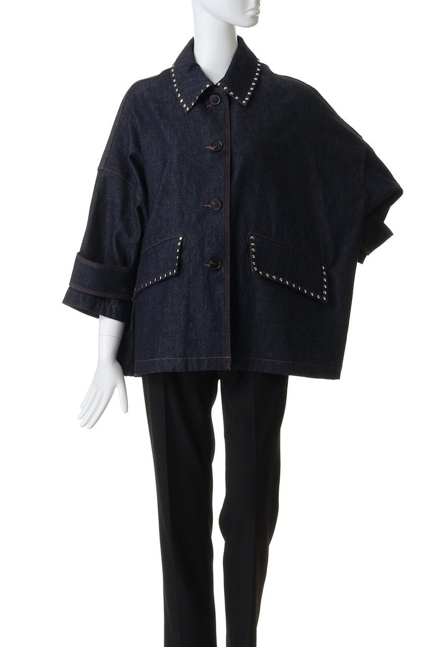 【マッキントッシュ/MACKINTOSH】のHUMBIE デニムジャケットスタッズ 人気、トレンドファッション・服の通販 founy(ファニー) ファッション Fashion レディースファッション Fashion for Women アウター Coat / Outerwear Collection レディースジャケット・軽アウター Jackets デニムジャケット / カジュアルアウター Denim Jackets 2026年 2026 ショルダー Shoulder, Shoulder Strap ショート Short, Short Length ジャケット Jacket, Outerwear スタッズ Studs, Metal Accents デニム Denim, Jeans Material ドロップ Drop Shoulder, Dropped Style ポケット Pocket, Pocket Detail 夏 Summer 春 Spring S/S・春夏 SS, Spring/Summer, Warm Season other-2|ID: prp329100004862437 ipo3291000000036103566