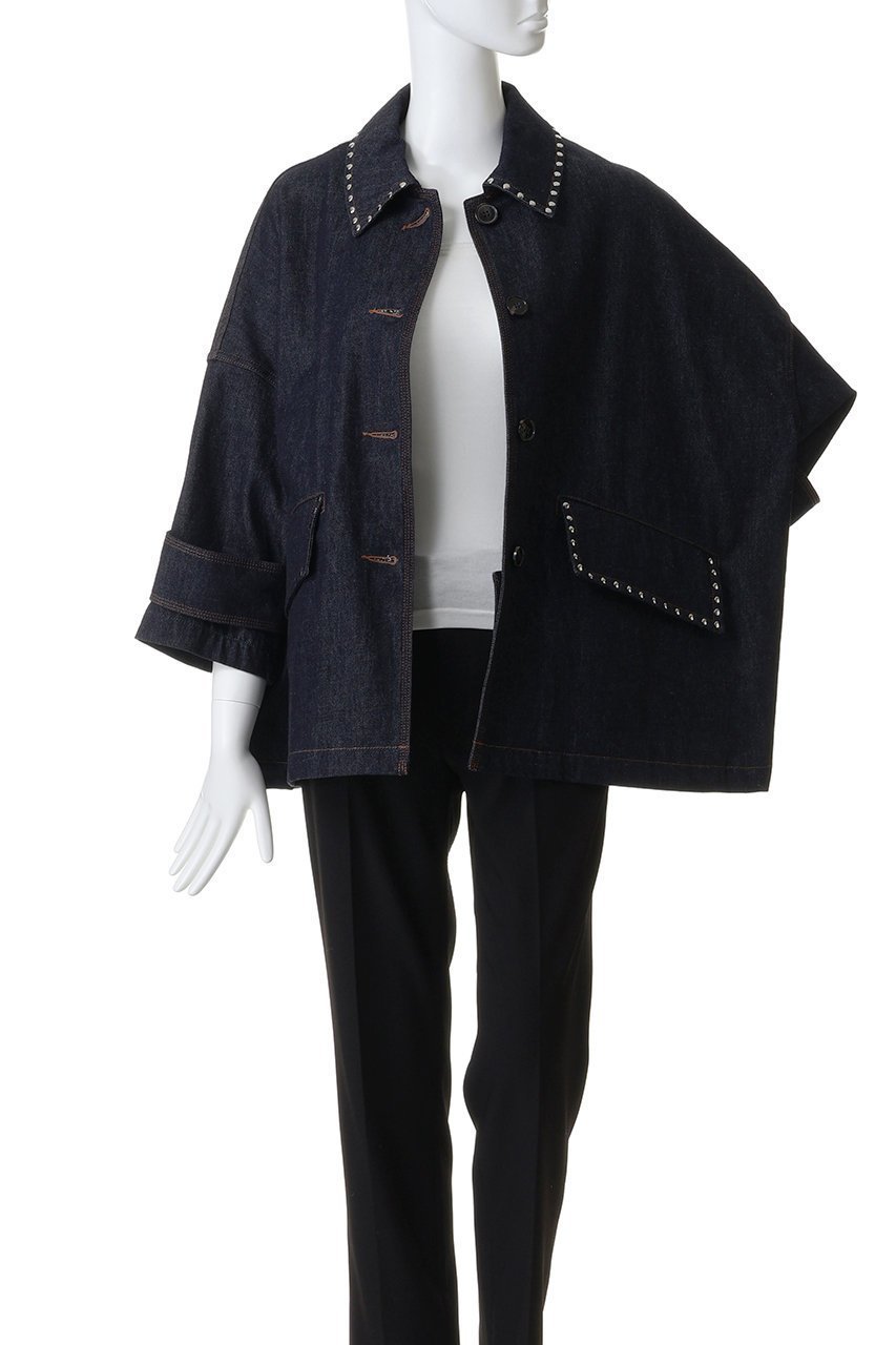 【マッキントッシュ/MACKINTOSH】のHUMBIE デニムジャケットスタッズ 人気、トレンドファッション・服の通販 founy(ファニー) ファッション Fashion レディースファッション Fashion for Women アウター Coat / Outerwear Collection レディースジャケット・軽アウター Jackets デニムジャケット / カジュアルアウター Denim Jackets 2026年 2026 ショルダー Shoulder, Shoulder Strap ショート Short, Short Length ジャケット Jacket, Outerwear スタッズ Studs, Metal Accents デニム Denim, Jeans Material ドロップ Drop Shoulder, Dropped Style ポケット Pocket, Pocket Detail 夏 Summer 春 Spring S/S・春夏 SS, Spring/Summer, Warm Season other-7|ID: prp329100004862437 ipo3291000000036103571