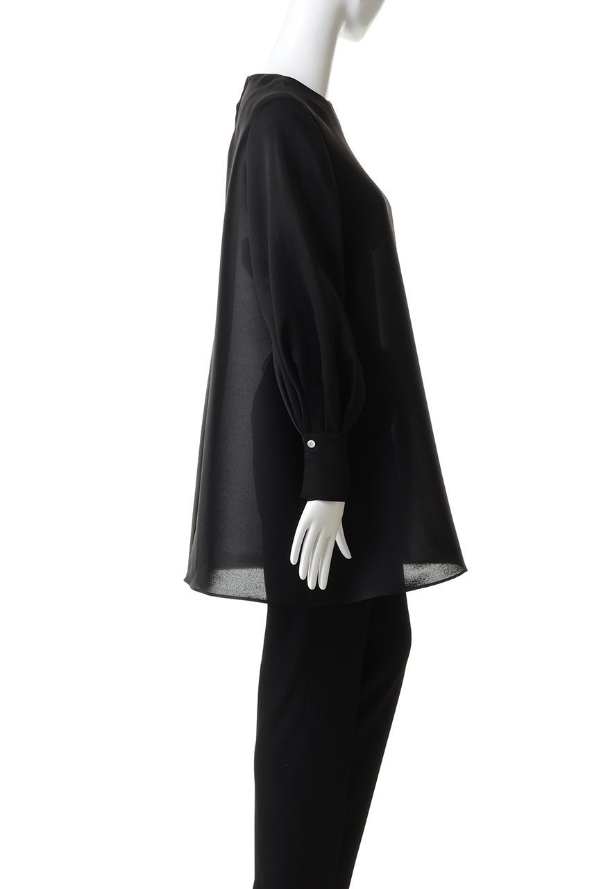 【エムフィル/M Fil】のシルキーWクロス ロングブラウス 人気、トレンドファッション・服の通販 founy(ファニー) 　ファッション　Fashion　レディースファッション　Fashion for Women　トップス・カットソー　Cut & Sew Tops　シャツ・ブラウス・オフィスカジュアル　Elegant Blouses & Button-Ups　2026年　2026　エアリー　Airy Texture　カフス　Cuff Design　シルク　Silk, 100% Silk　スリーブ　Sleeve, Long Sleeve / Short Sleeve　フォルム　Silhouette, Form　ランダム　Random, Irregular　ロング　Long, Long-Length　夏　Summer　春　Spring　S/S・春夏　SS, Spring/Summer, Warm Season　other-3|ID: prp329100004862438 ipo3291000000036103576
