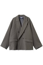 【メゾンスペシャル/MAISON SPECIAL】の【UNISEX】オメガリブプライムオーバーダブルジャケット 人気、トレンドファッション・服の通販 founy(ファニー) ファッション Fashion レディースファッション Fashion for Women アウター Coat / Outerwear Collection レディースジャケット・軽アウター Jackets 2026年 2026 ユニセックス Unisex, Genderless ジップ Zip, Zipper ジャケット Jacket, Outerwear スリット Slit, Slit Detail ダブル Double, Double-Breasted 夏 Summer 春 Spring S/S・春夏 SS, Spring/Summer, Warm Season thumbnail GRY(グレー)|ID: prp329100004862446 ipo3291000000036103678