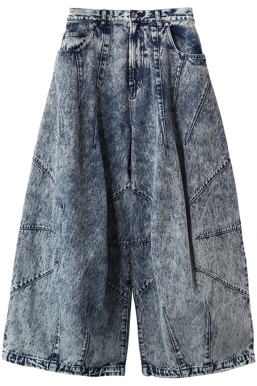 【メゾンスペシャル/MAISON SPECIAL】の【UNISEX】デニム バルーンパンツ インテリア・キッズ・メンズ・レディースファッション・服の通販 founy(ファニー) ファッション Fashion レディースファッション Fashion for Women パンツ Pants & Trousers デニムパンツ・ジーンズ・美脚デニム Denim Jeans & Pants 2026年 2026 ユニセックス Unisex, Genderless デニム Denim, Jeans Material バルーン Balloon, Balloon Silhouette ブリーチ Bleach, Washed Finish 夏 Summer 春 Spring S/S・春夏 SS, Spring/Summer, Warm Season BLU(ブルー)|ID: prp329100004862447 ipo3291000000036103691