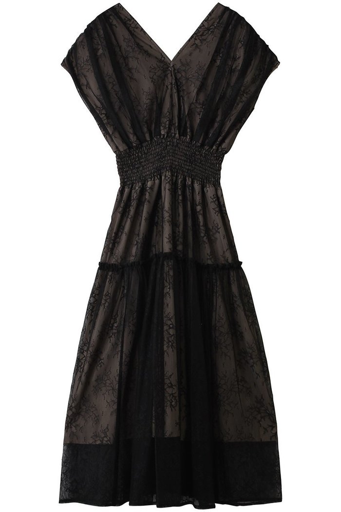 【コルコバード/CORCOVADO】のシャーリングジャカードドレス インテリア・キッズ・メンズ・レディースファッション・服の通販 founy(ファニー) https://founy.com/ ファッション Fashion レディースファッション Fashion for Women ワンピース Dresses フォーマル・パーティードレス・結婚式用ドレス Elegant & Casual Dresses チュニック Tunic Tops & Dresses シャーリング Shirring, Ruched ジャカード／ジャガード Jacquard, Woven Pattern チュニック Tunic, Long Top ドレス Dress, One-Piece フォルム Silhouette, Form 新作・新入荷 New Arrivals / New In |ID: prp329100004862872 ipo3291000000036144852