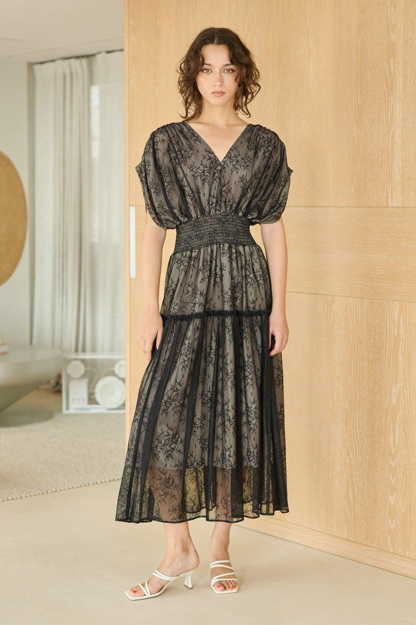 【コルコバード/CORCOVADO】のシャーリングジャカードドレス 人気、トレンドファッション・服の通販 founy(ファニー) ファッション Fashion レディースファッション Fashion for Women ワンピース Dresses フォーマル・パーティードレス・結婚式用ドレス Elegant & Casual Dresses チュニック Tunic Tops & Dresses シャーリング Shirring, Ruched ジャカード/ジャガード Jacquard, Woven Pattern チュニック Tunic, Long Top ドレス Dress, One-Piece フォルム Silhouette, Form 新作・新入荷 New Arrivals / New In other-6|ID: prp329100004862872 ipo3291000000036144860