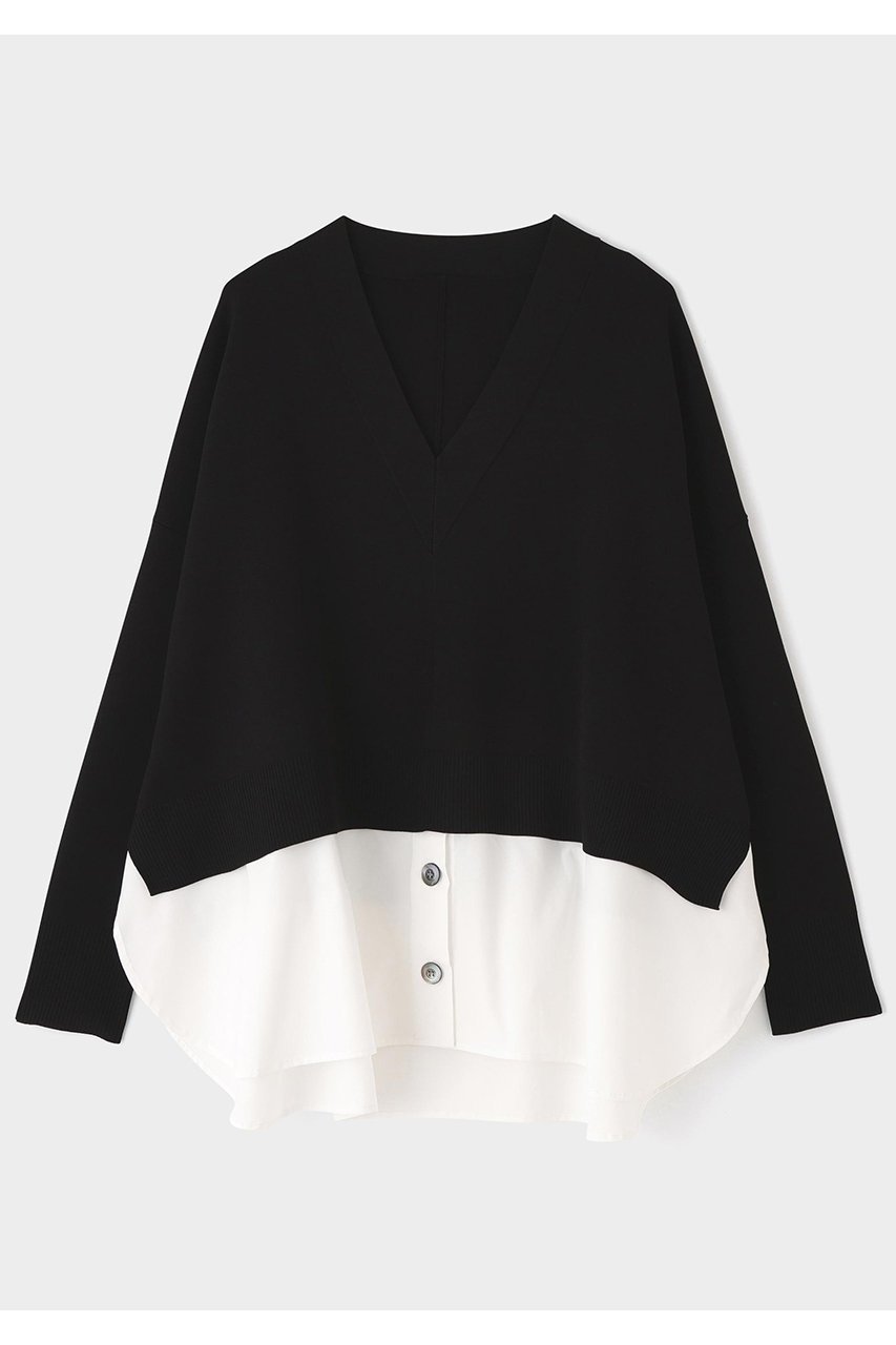 【ル フィル/LE PHIL】のレイヤードプルオーバー 人気、トレンドファッション・服の通販 founy(ファニー) ファッション Fashion レディースファッション Fashion for Women トップス・カットソー Cut & Sew Tops ニット Knit Tops & Sweaters カジュアルプルオーバー・ニットトップス Pullovers & Knit Tops / Casual Pullovers インナー Innerwear エレガント 上品 Elegant 春 Spring シンプル Simple, Minimal ドッキング Docking, Mixed Material バランス Balance, Style Balance ビッグ Big, Oversized ボトム Bottoms, Lower Wear S/S・春夏 SS, Spring/Summer, Warm Season 夏 Summer 2026年 2026 other-1|ID: prp329100004862876 ipo3291000000036144901