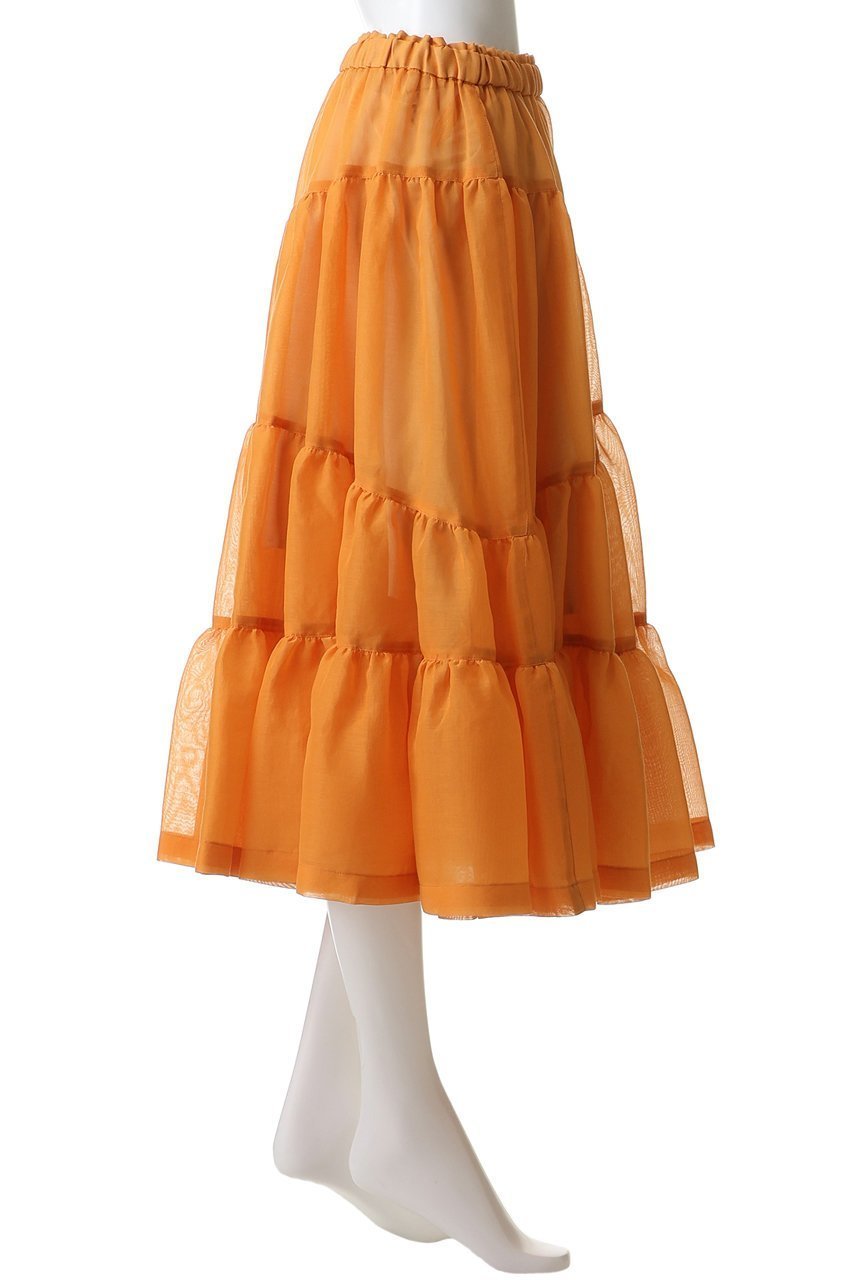 【フォルフォルモ/FORFORMO】のSheer Gathered Skirt 人気、トレンドファッション・服の通販 founy(ファニー) 　ファッション　Fashion　レディースファッション　Fashion for Women　スカート　Skirts　ロングスカート　Long Skirts / Maxi & Midi Skirts　2026年　2026　エレガント 上品　Elegant　スウェット / スエット　Sweatshirt, Sweatwear　スポーティ　Sporty, Casual Athletic　トレンド　Trend, Trending Now　ブルゾン　Blouson, Bomber Jacket　ペチコート　Petticoat, Underskirt　ボトム　Bottoms, Lower Wear　ロング　Long, Long-Length　夏　Summer　春　Spring　S/S・春夏　SS, Spring/Summer, Warm Season　other-3|ID: prp329100004862883 ipo3291000000036145010