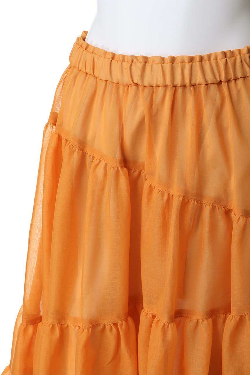 【フォルフォルモ/FORFORMO】のSheer Gathered Skirt 人気、トレンドファッション・服の通販 founy(ファニー) 　ファッション　Fashion　レディースファッション　Fashion for Women　スカート　Skirts　ロングスカート　Long Skirts / Maxi & Midi Skirts　2026年　2026　エレガント 上品　Elegant　スウェット / スエット　Sweatshirt, Sweatwear　スポーティ　Sporty, Casual Athletic　トレンド　Trend, Trending Now　ブルゾン　Blouson, Bomber Jacket　ペチコート　Petticoat, Underskirt　ボトム　Bottoms, Lower Wear　ロング　Long, Long-Length　夏　Summer　春　Spring　S/S・春夏　SS, Spring/Summer, Warm Season　other-5|ID: prp329100004862883 ipo3291000000036145014