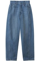 【フォルフォルモ/FORFORMO】のAdjustable Denim Pants 人気、トレンドファッション・服の通販 founy(ファニー) ファッション Fashion レディースファッション Fashion for Women パンツ Pants & Trousers デニムパンツ・ジーンズ・美脚デニム Denim Jeans & Pants 2026年 2026 グラフィック Graphic, Graphic Design ストレッチ Stretch, Stretchy Fabric デニム Denim, Jeans Material フォルム Silhouette, Form プリント Print, Printed Pattern ポケット Pocket, Pocket Detail ラウンド Round, Round Neck ワイド Wide, Wide Fit 夏 Summer 春 Spring S/S・春夏 SS, Spring/Summer, Warm Season thumbnail ブルー|ID: prp329100004862885 ipo3291000000036145039