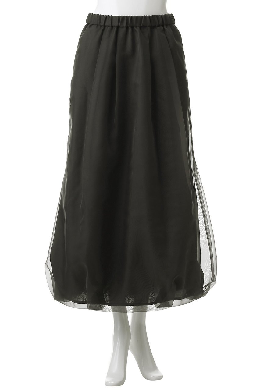 【ミディウミソリッド/MIDIUMISOLID】のsheer long baloon SK スカート 人気、トレンドファッション・服の通販 founy(ファニー) 　ファッション　Fashion　レディースファッション　Fashion for Women　スカート　Skirts　ロングスカート　Long Skirts / Maxi & Midi Skirts　2026年　2026　オーガンジー　Organza Fabric　スウェット / スエット　Sweatshirt, Sweatwear　バルーン　Balloon, Balloon Silhouette　パーティ　Party, Party Style　フェミニン　Feminine, Girly　ロング　Long, Long-Length　夏　Summer　春　Spring　S/S・春夏　SS, Spring/Summer, Warm Season　other-2|ID: prp329100004862892 ipo3291000000036145135