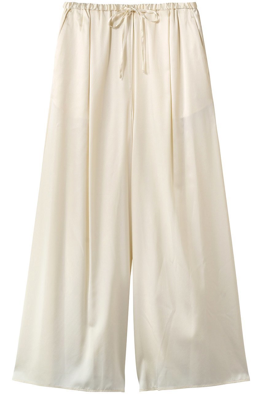 【カオス/Chaos】のモーラサテンパンツ インテリア・キッズ・メンズ・レディースファッション・服の通販 founy(ファニー) 　ファッション　Fashion　レディースファッション　Fashion for Women　パンツ　Pants & Trousers　2026年　2026　サテン　Satin, Glossy Fabric　シルク　Silk, 100% Silk　ストレッチ　Stretch, Stretchy Fabric　フレア　Flare, Flared　エレガント 上品　Elegant　夏　Summer　春　Spring　S/S・春夏　SS, Spring/Summer, Warm Season　アイボリー|ID: prp329100004862893 ipo3291000000036145144