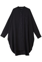 【ミズイロ インド/mizuiro ind】のT/R band collar long shirt シャツ navy|ID: prp329100004862894 ipo3291000000036145156
