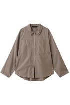 【ミズイロ インド/mizuiro ind】のzip shirt シャツ beige|ID: prp329100004862895 ipo3291000000036145168