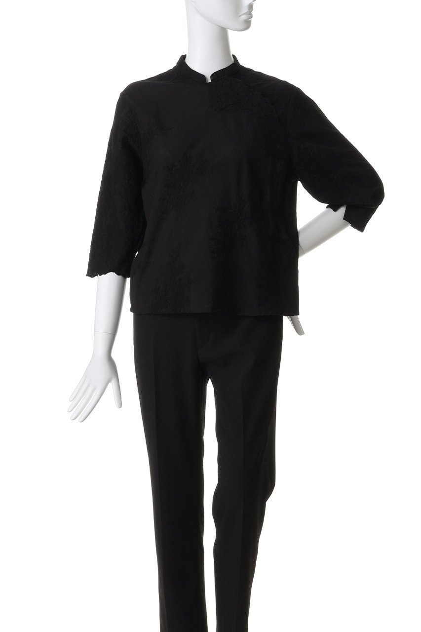 【ミズイロ インド/mizuiro ind】のlace chinoiserie shirt シャツ 人気、トレンドファッション・服の通販 founy(ファニー) 　ファッション　Fashion　レディースファッション　Fashion for Women　トップス・カットソー　Cut & Sew Tops　シャツ・ブラウス・オフィスカジュアル　Elegant Blouses & Button-Ups　2026年　2026　アンティーク　Antique-Inspired　スリーブ　Sleeve, Long Sleeve / Short Sleeve　マニッシュ　Mannish, Boyish　レース　Lace, Lace Fabric　ロング　Long, Long-Length　エレガント 上品　Elegant　夏　Summer　春　Spring　S/S・春夏　SS, Spring/Summer, Warm Season　other-2|ID: prp329100004862896 ipo3291000000036145183