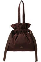 【ランバン オン ブルー/LANVIN en Bleu】のグログランギャザートートバッグ ブラウン|ID: prp329100004862900 ipo3291000000036145237