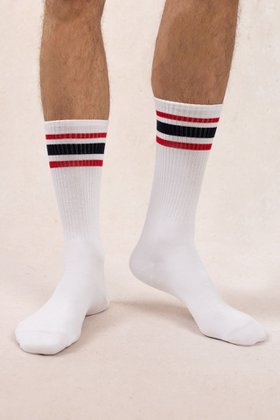 【ブルーフォレ/BLEUFORET / MEN】の【MEN】7074 リブラインソックス 人気、トレンドファッション・服の通販 founy(ファニー) ファッション Fashion メンズファッション Fashion for Men 2026年 2026 ソックス Socks, Hosiery フィット Fit, Slim Fit 夏 Summer 春 Spring S/S・春夏 SS, Spring/Summer, Warm Season |ID:prp329100004862930